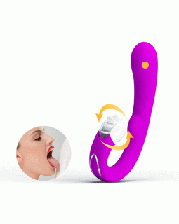 Вибратор с имитацией орального секса Pretty Love BI-040059-foto5