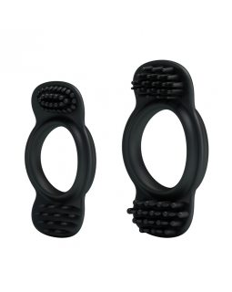 Набор эрекционных колец c шипами 2 шт RING BI-210171-foto3