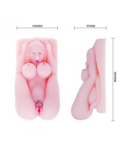 Мастурбатор девушка большой грудью и вибрацией BM-009128-foto5