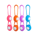 Силиконовые вагинальные шарики вынимаемые 80 гр ER-50009