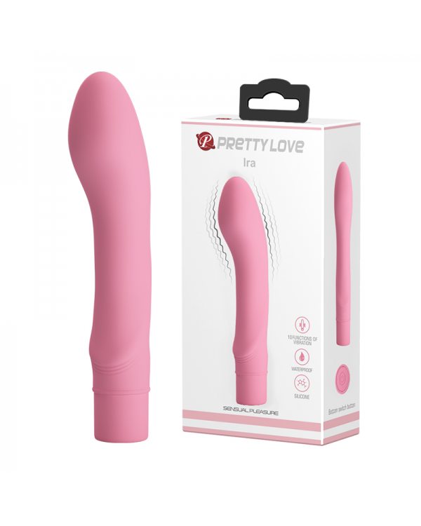 Вибратор мини 15 см для точки G PrettyLove Ira BI-014702-1