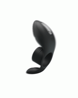 Эрекционное кольцо со стимуляцией клитора и зоны ануса BI-210198-foto4