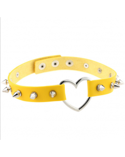 Ошейник с шипами цвета в ассортименте-foto4