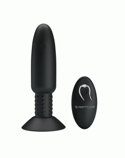 Анальная втулка с эффектом римминга пульт д/у BI-040073W-foto6