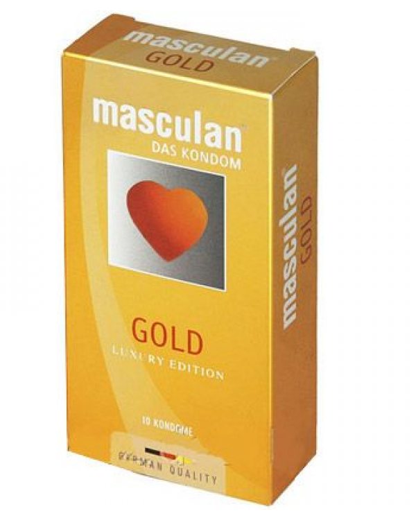 Masculan Classic,  №10 Золотые с ароматом ванили цена за 1 шт
