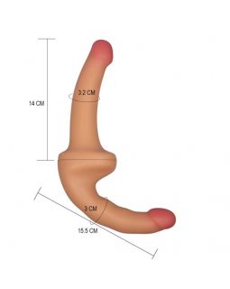 Силиконовый страпон безремневой 12"  LV1620-foto4