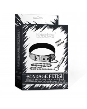 Ошейник с поводком LV761004