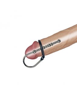 Металлический уретральный плаг с кольцом LV564001-foto3