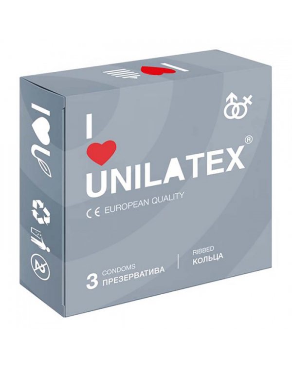 Презервативы Unilatex №3,  кольца
