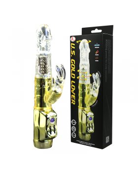Вибратор Gold Lover BW-037203J