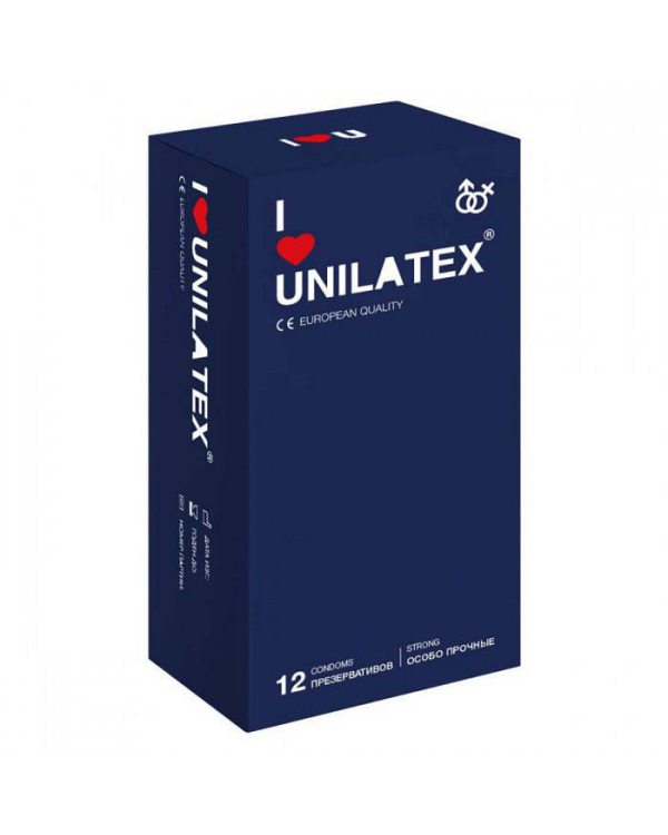 Презервативы Unilatex №15  особо прочные, цена за 1 шт