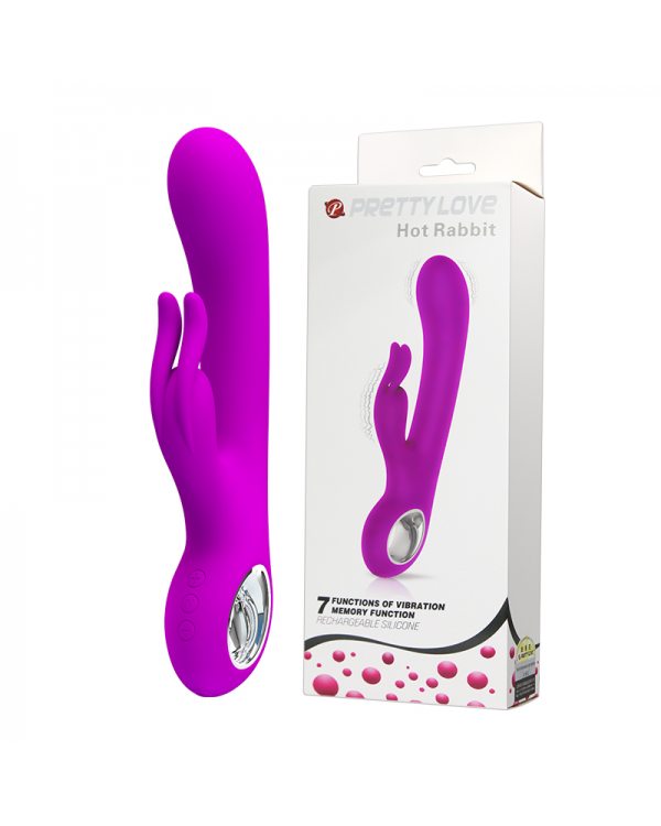 Вибратор PrettyLove Hot Rabbit BI-014480