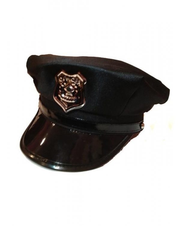 Фуражка полицейского черная 02502OS
