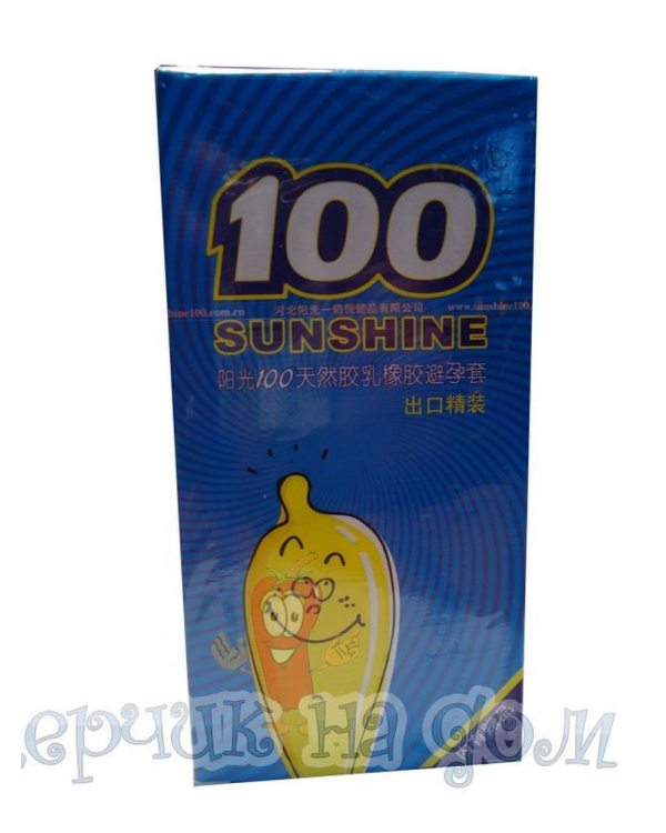 презервативы 100sunshine (12 шт/уп)