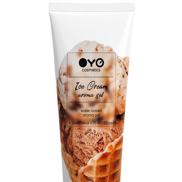 Гель ароматизированный на водной основе OYO AROMA GEL Ice-Cream 75 мл., арт. OYO-ICE