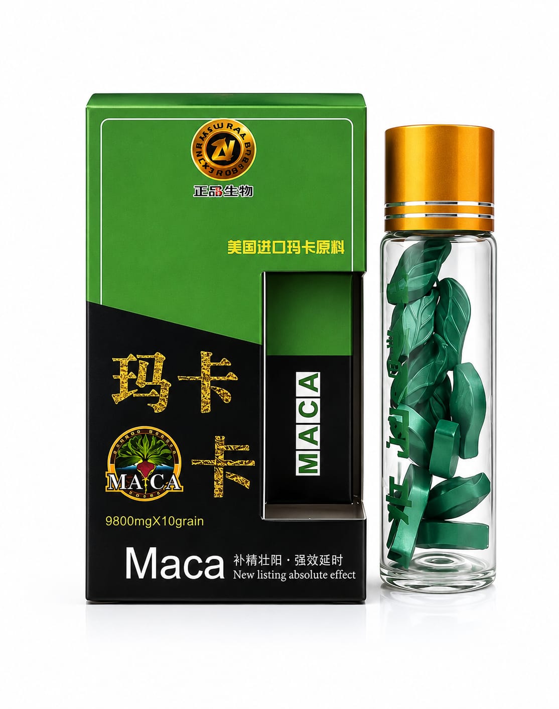 Таблетки Maca New 9800 мг 10 шт/уп цена за 1 шт