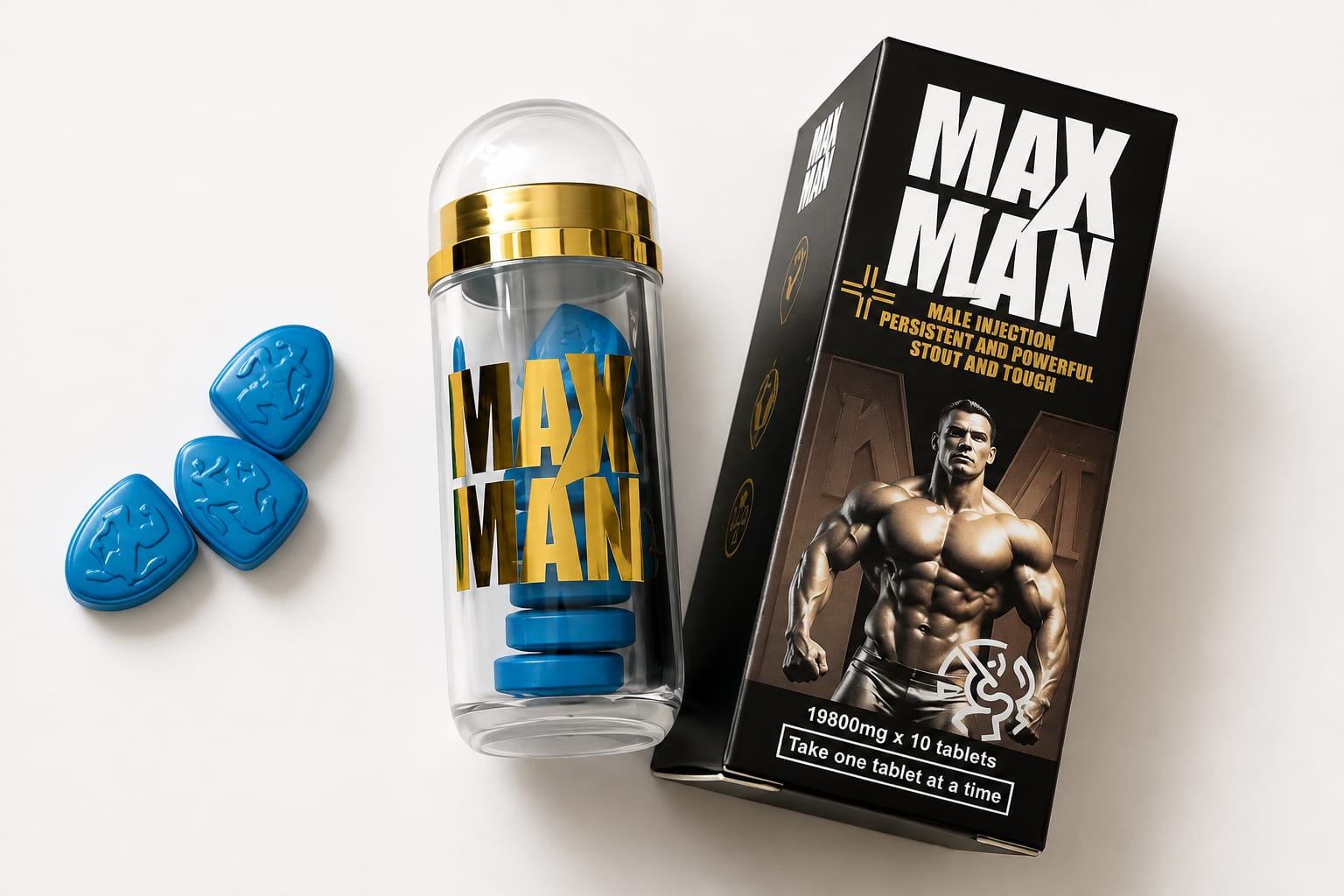 Таблетки Max Man 19800mg 10 таб/уп, цена за 1 таб