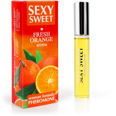 Парфюмированное масло SEXY SWEET FRESH ORANGE с феромонами 10 мл арт. LB-16124