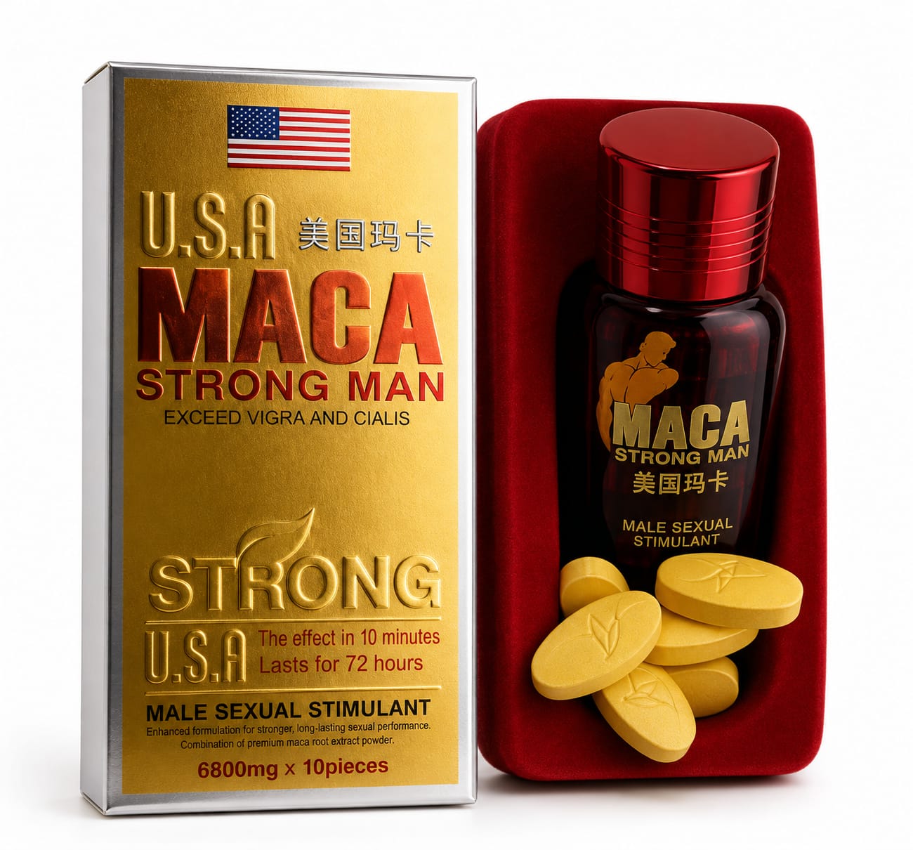 Таблетки Maca strong men