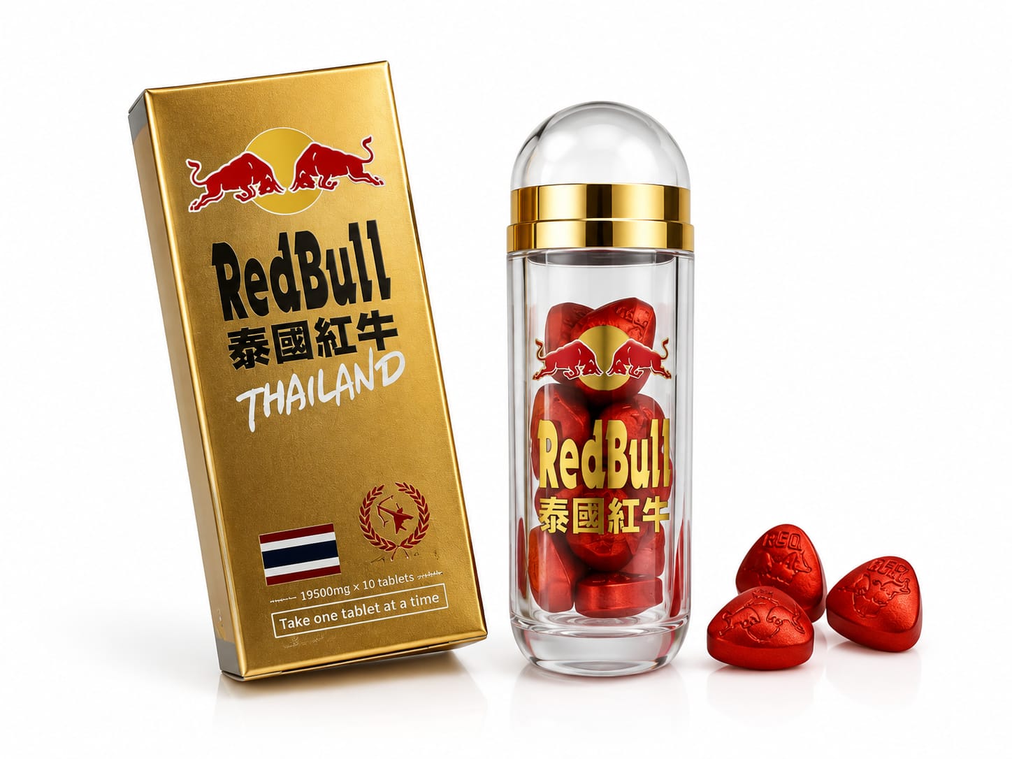 Red Bull Thailand 19800 mg 10 таб/уп цена за 1 таб