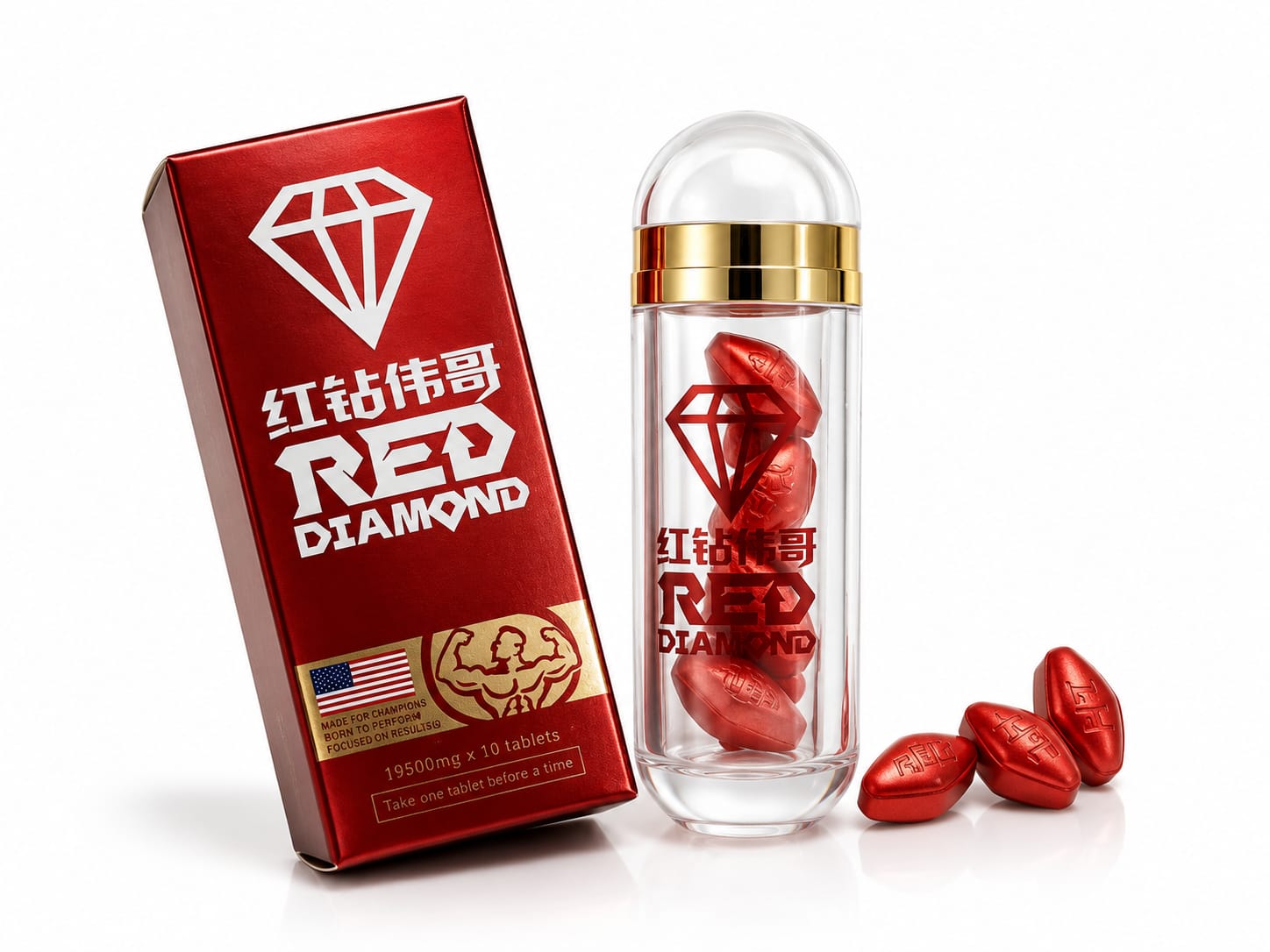 Red diamond таблетки для мужчин19800 mg 10 таб/уп цена за 1 таб