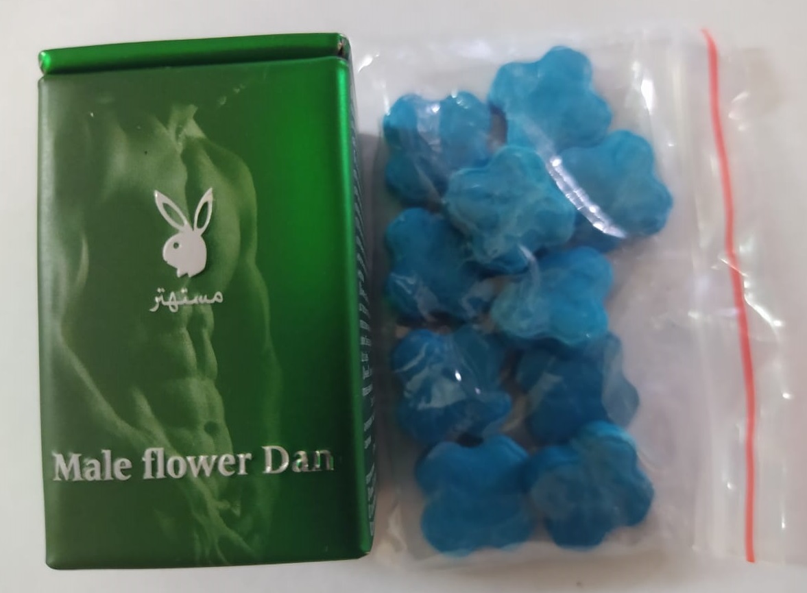 Таблетки Male flower Dan 6800 мг.10 шт/уп, цена за 1 таб.