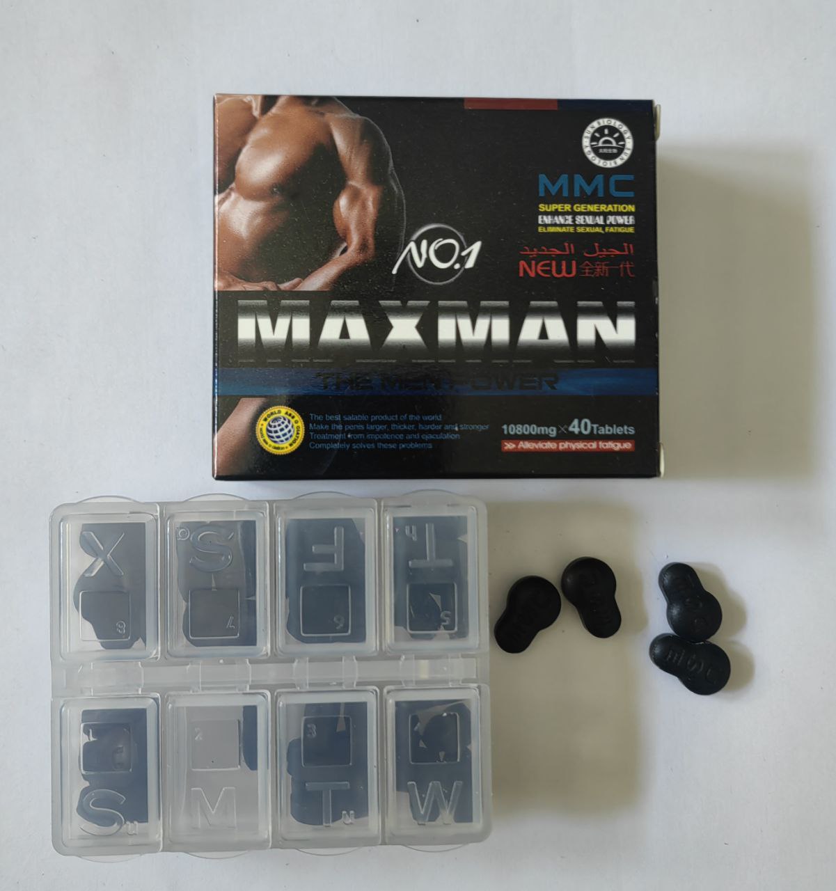 Таблетки MaxMan 10800 мг  40таб/уп, цена за 1 таб