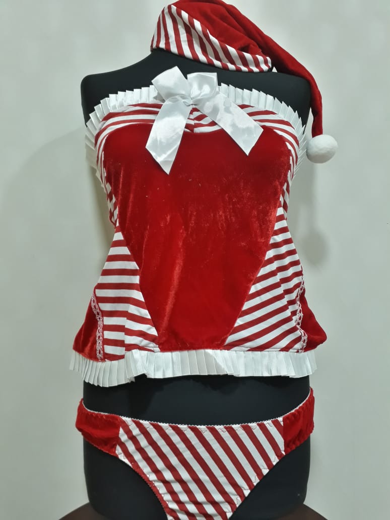 3XL Новогодний костюм Санты 9026 арт-8282
