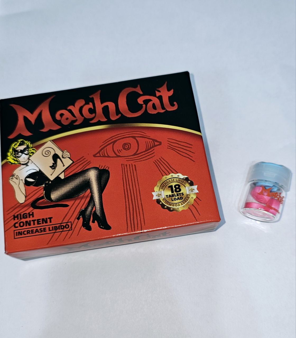 Таблетки для женщин March Cat 18 таб/уп, цена за 1 таб