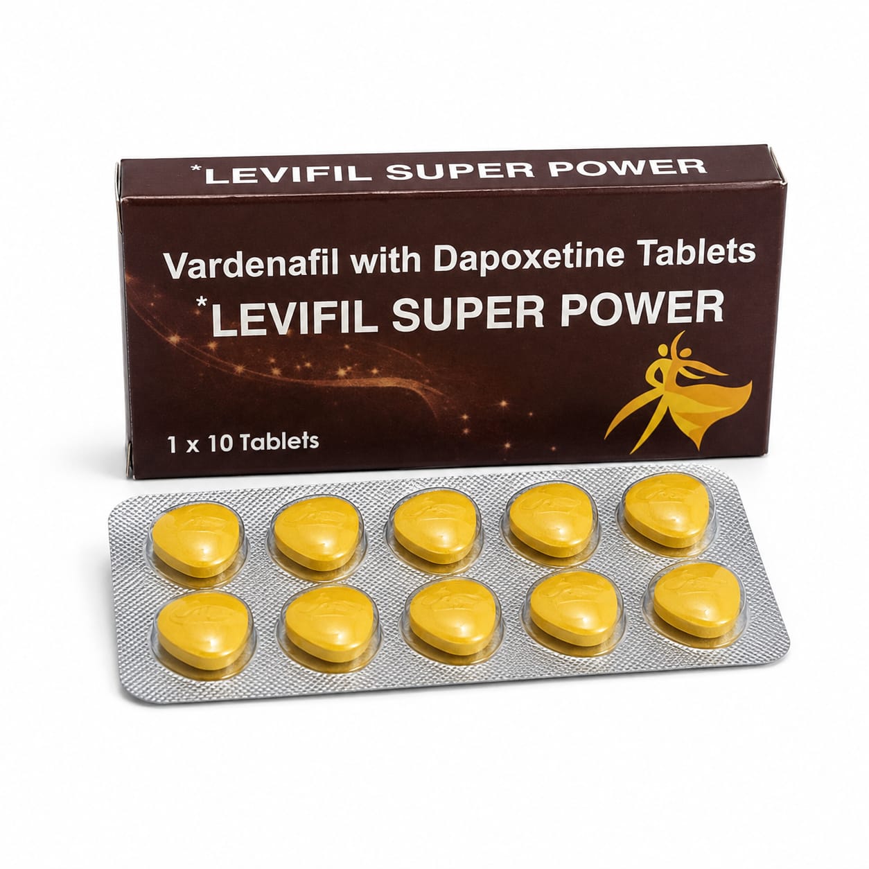 Таблетки муж Levifil super power Vardenafil (10шт/уп) цена за 1 таб