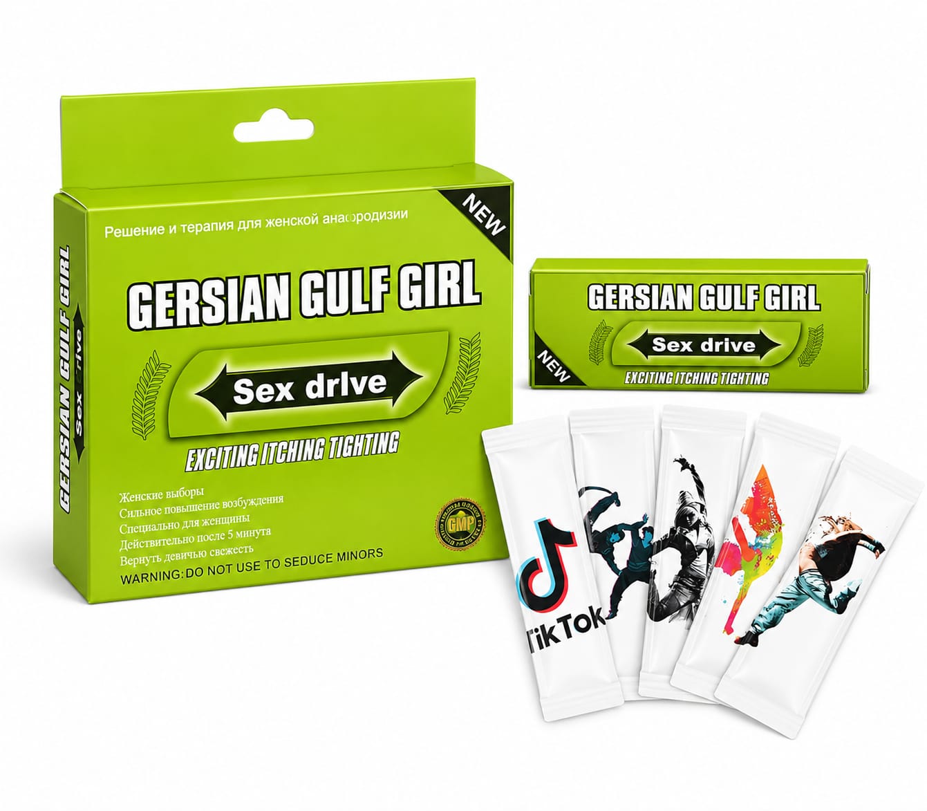 Жевательная резинка Gersian Gulf Girl цена за 5 пластинок