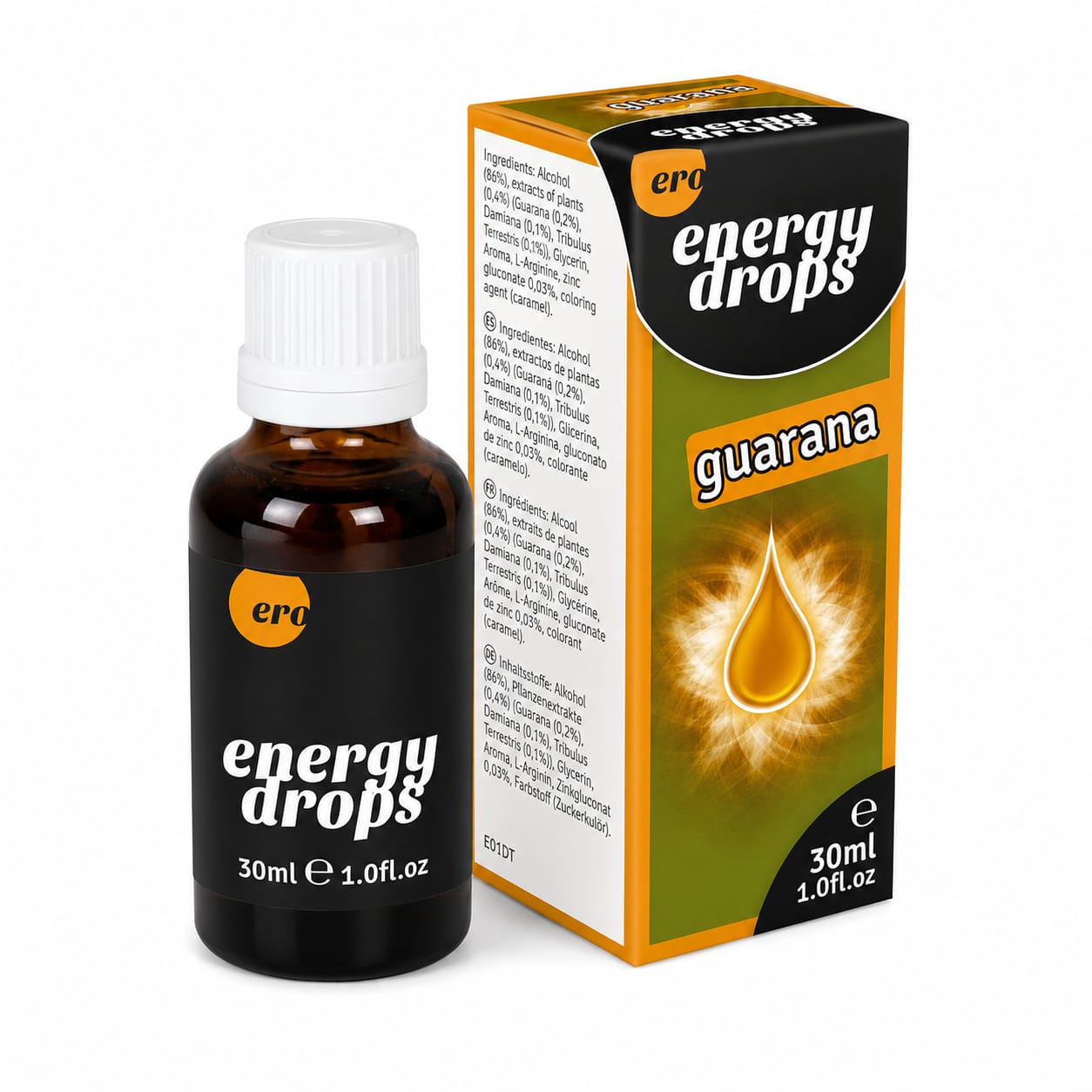Капли для двоих Energy Drops Guarana (m+w) 30 мл арт.77108.07