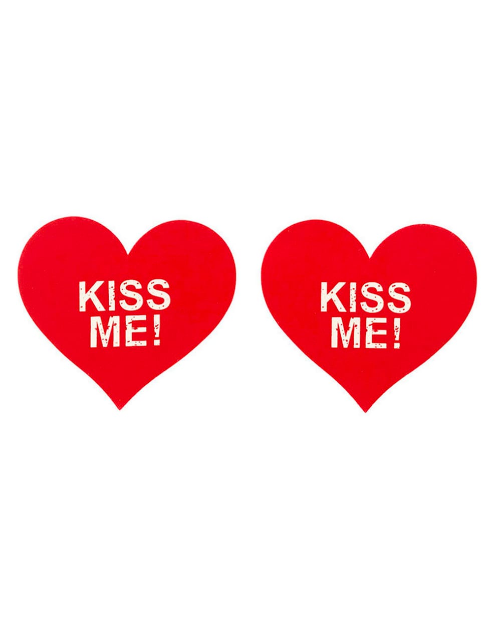 Украшения на соски сердце kiss me 114