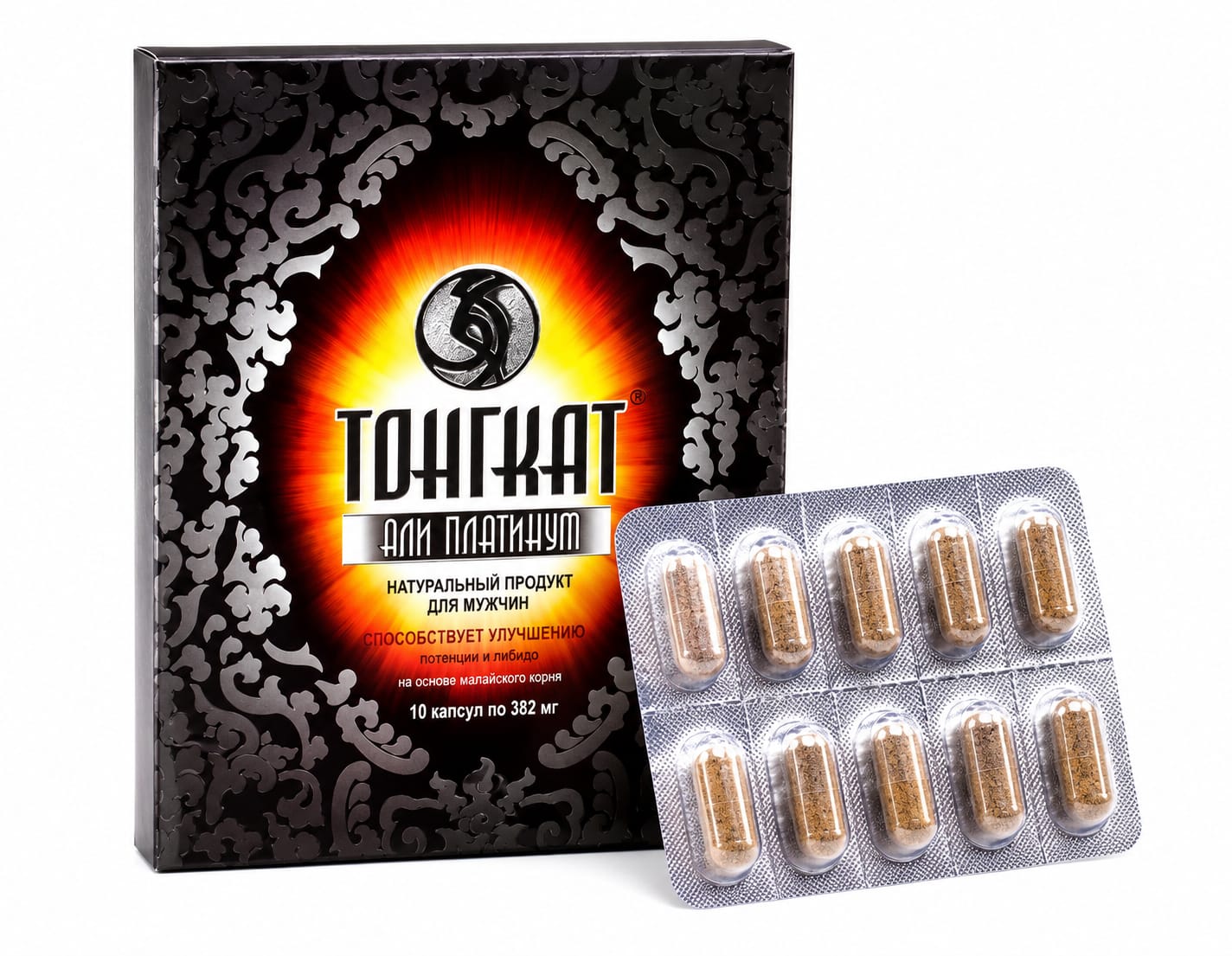 Усиленный Тонгкат Али платинум цена за 1 капсулу