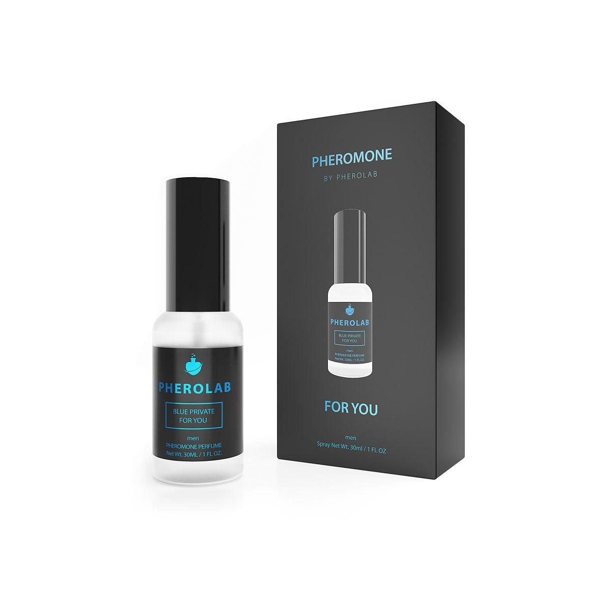 Мужские духи с феромонами PHEROLAB Blue Private, 30 мл