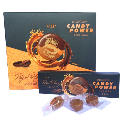 Dragon Candy Power VIP Royal Honey для мужской силы 6 шт упк цена за 1 упак