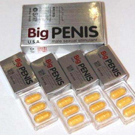 Таблетки Big Penis U.S.A (4 блок/упак) цена за 1 блок