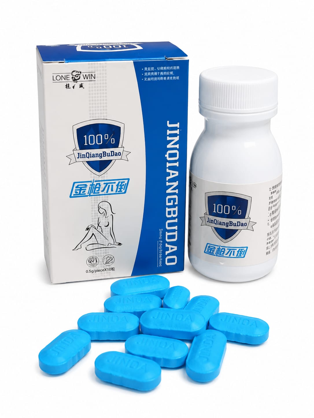 Таблетки Jinqianbudao 6800mg 10таб/уп, цена за 1 таб