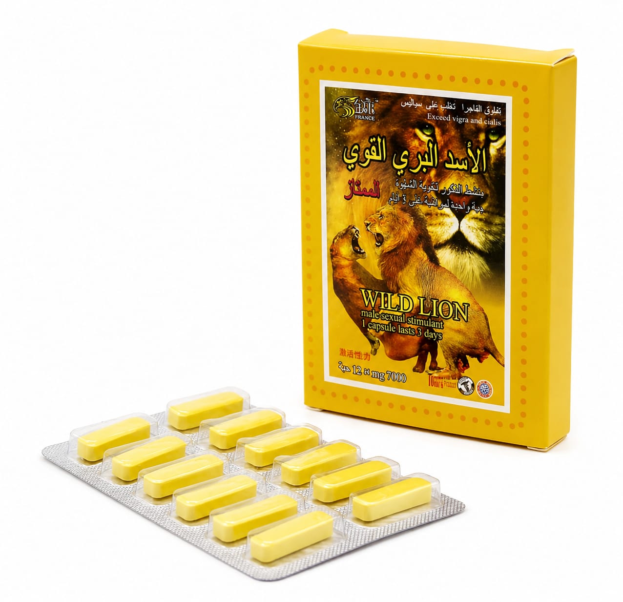 Таблетки Wild Lion 12 шт