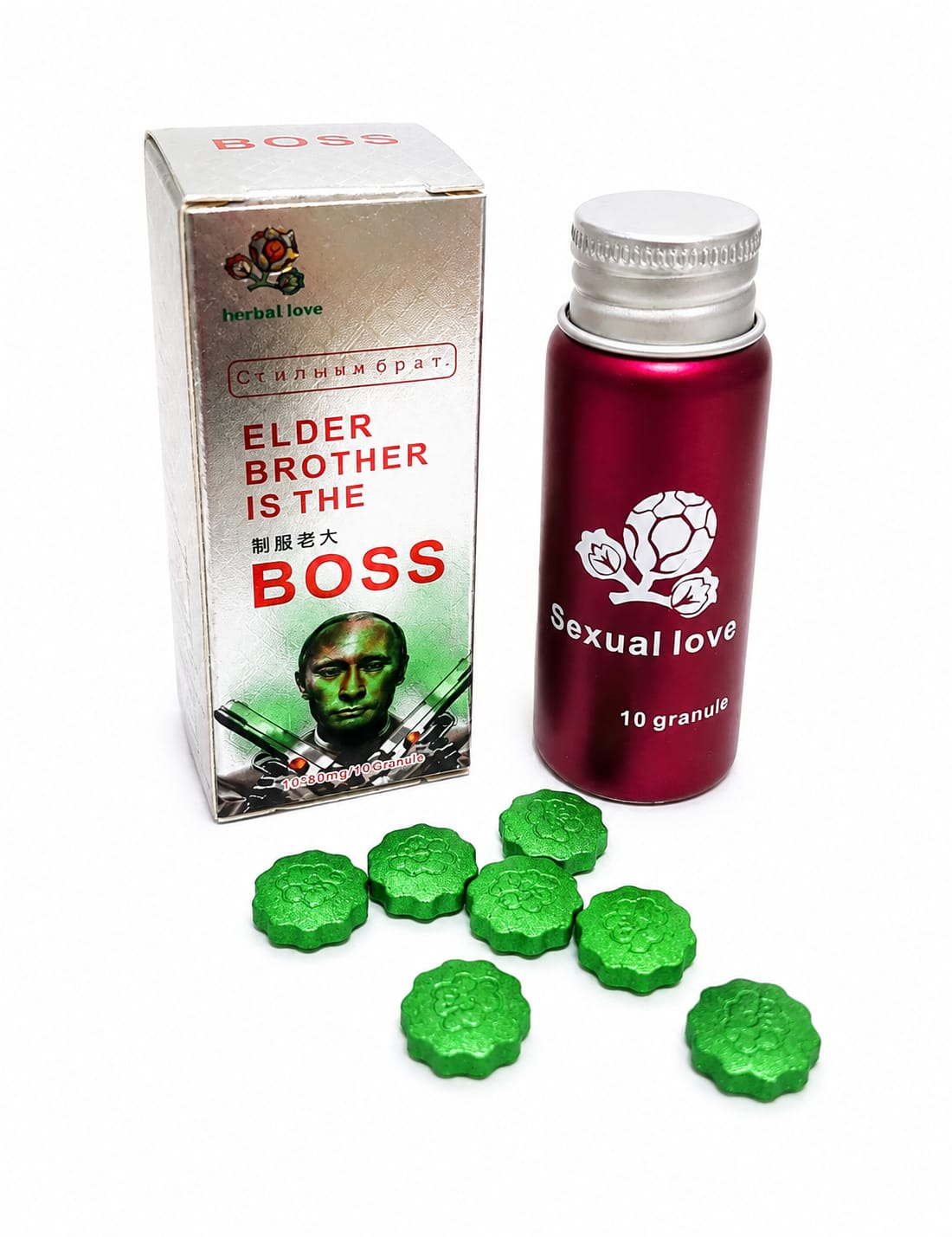 Таблетки Старший брат Boss 10 таб/уп, цена за 1 таб