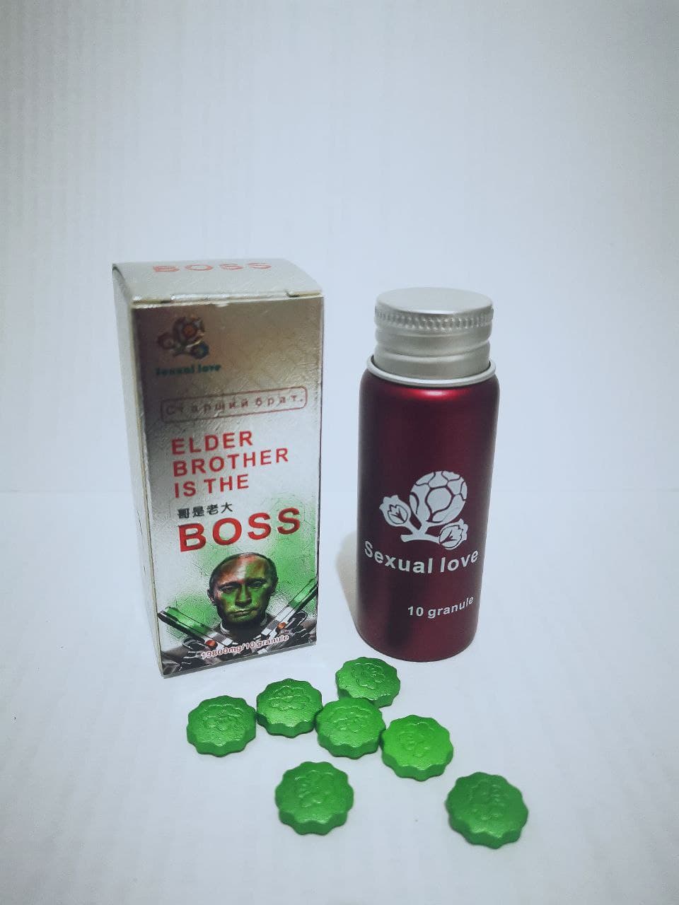 Таблетки Старший брат Boss 10 таб/уп, цена за 1 таб