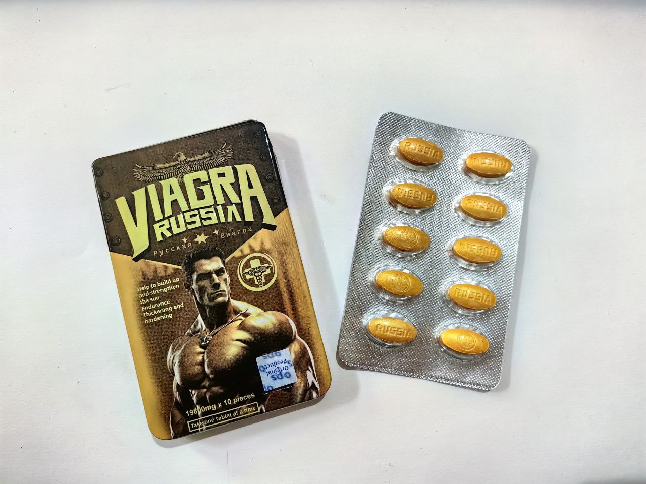 Таблетки Viagra russia 10 таб/уп, цена за 1 таб