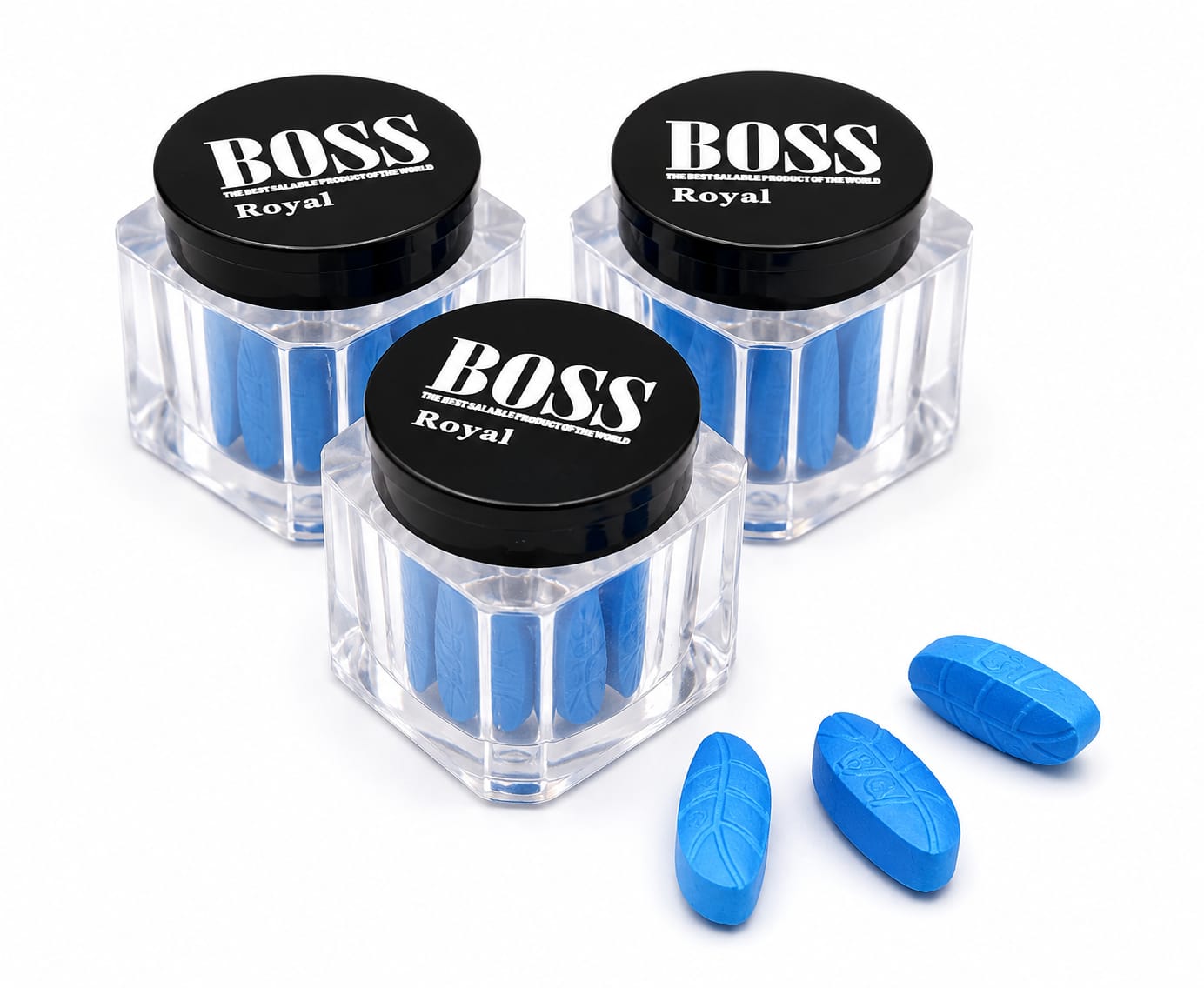 Таблетки синии Boss (3шт/уп) цена за 1 таб