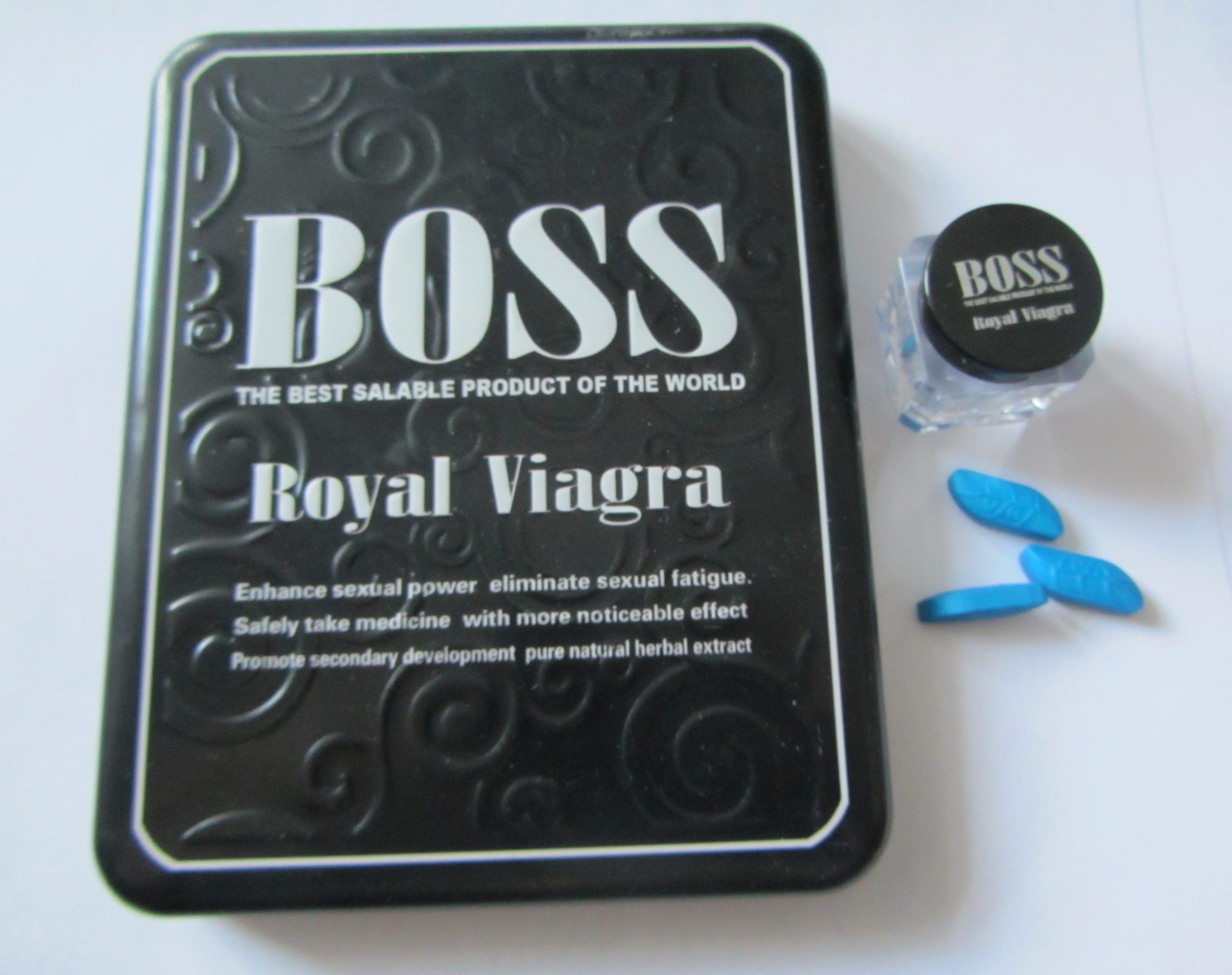 Таблетки синии Boss (3шт/уп) цена за 1 таб