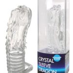 Насадка закрытая CRYSTAL SLEEVE DRAGON в форме дракона арт. EE-10101