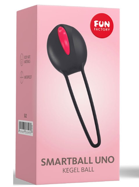 Шарик вагинальный Fun Factory SMARTBALLS UNO силикон черный 11 см 33308