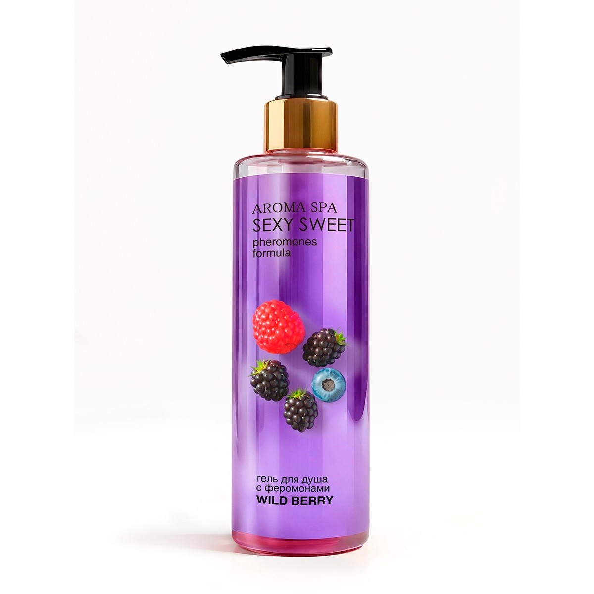 Гель для душа с феромонами Wild Berry 200 мл LB-16144