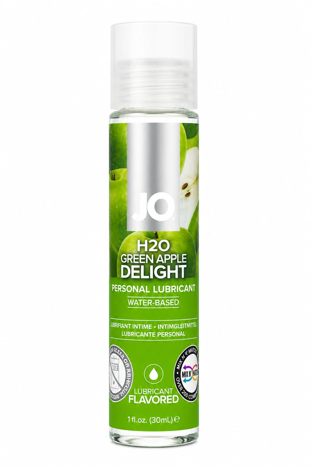 Съедобный лубрикант зеленое яблоко JO H2O Green apple 30 мл 10385