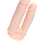 Фаллоимитатор для двойного проникновения RealStick Silicone Armie H, сайлекспан, 19 см 9420014
